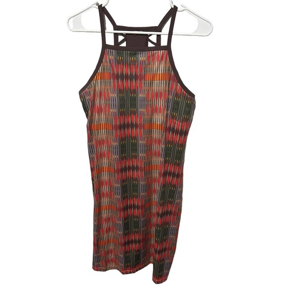 Prana Ardor Tribal Aztec Racingback Colorful Dress - Picture 3 of 11